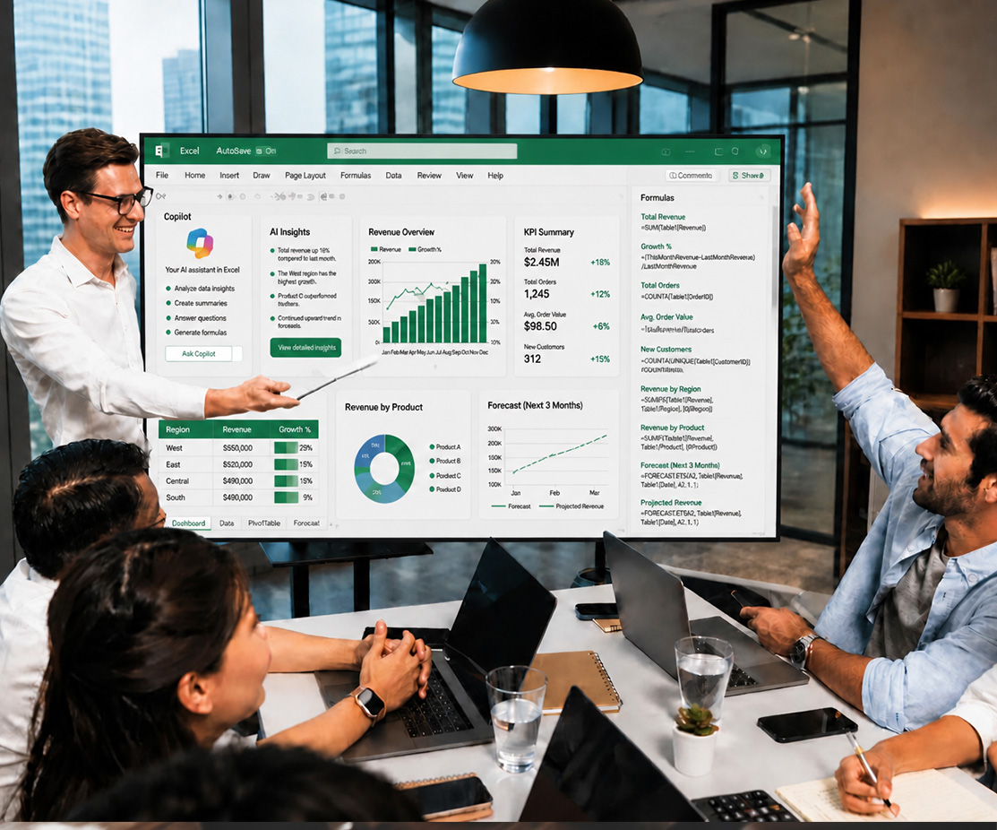 The AI-Powered Excel Masterclass: Copilot, Automation and Beyond
