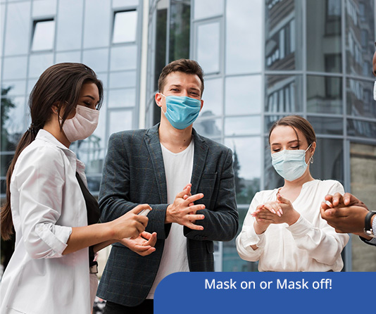 MASK ON OR MASK OFF! HOW CAN EMPLOYERS MAKE DECISIONS IN THE WORKPLACE WITH THE CDC CHANGING GUIDANCE ON MASKS AND VACCINATIONS!