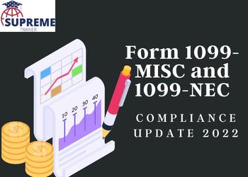 Form 1099-MISC and 1099-NEC Compliance Update 2022