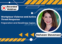 Workplace Violence and Active Threat Response: Preparation and Readiness Topics